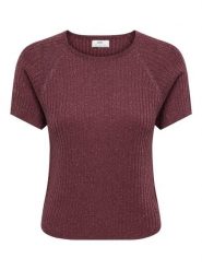 JDY Sweter w kolorze bordowym rozmiar: S. Czerwone swetry klasyczne damskie JDY, s, bez kołnierzyka. Za 65.85 zł.
