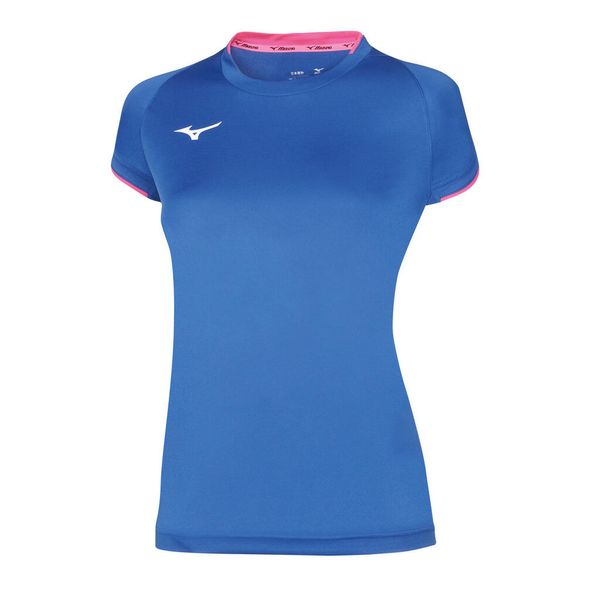 Koszulka mizuno femme Core. Czerwone koszulki sportowe damskie Mizuno, bez zapięcia, do biegania. Za 125.50 zł.