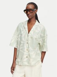 Billabong Koszula Beach Side 24B041501 Zielony jasny Relaxed Fit. Zielone koszule damskie Billabong, s, bez wzorów, z bawełny, bez kołnierzyka, bez ramiączek. Za 228.99 zł.