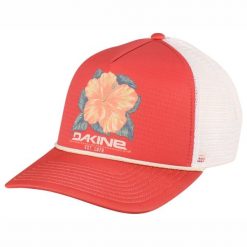 Czapka z daszkiem Dakine Vacation Trucker Cayenne 2024. Białe czapki z daszkiem damskie Dakine, bez wzorów. W wyprzedaży za 99.00 zł.