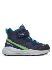 Primigi Śniegowce GORE-TEX 2430022 S Granatowy. Niebieskie buty zimowe chłopięce Primigi, z gore-texu, bez zapięcia. Za 394.99 zł.