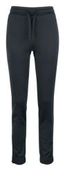 Clique Basic Active spodnie z poliestru – black. Czarne spodnie sportowe damskie CLIQUE, xl, bez wzorów, z poliesteru. Za 168.71 zł.