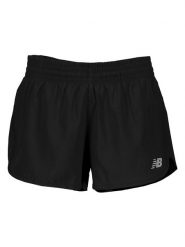 New Balance Szorty sportowe "Accelerate" w kolorze czarnym rozmiar: XS. Czarne spodenki sportowe damskie New Balance, xs, bez wzorów, z materiału, outdoorowe. Za 90.45 zł.