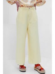 Josephine & Co Spodnie "Gydo" w kolorze żółtym rozmiar: 34. Żółte spodnie materiałowe damskie Josephine & Co, bez wzorów, z bawełny. Za 239.99 zł.