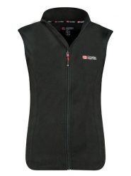 Canadian Peak Kamizelka polarowa w kolorze czarnym rozmiar: L. Czarne kamizelki damskie Canadian Peak, l, bez wzorów, z polaru, bez kaptura. Za 69.75 zł.