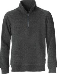 Clique Classic Half Zip bluza ½ zip unisex z ukrytym zamkiem – anthracite. Szare bluzy damskie CLIQUE, s, bez wzorów, z bawełny, bez kaptura. Za 219.96 zł.