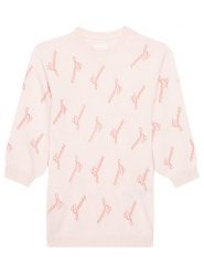 Guess Sweter K5BK15 Z0870 Różowy Regular Fit. Czerwone swetry dziewczęce Guess, z aplikacjami, z syntetyku, bez kołnierzyka, bez ramiączek. Za 259.99 zł.