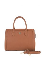 CXL by Christian Lacroix Skórzana torebka "Riley" w kolorze jasnobrązowym - 32 x 32 x 15 cm rozmiar: onesize. Brązowe torebki klasyczne damskie CXL by Christian Lacroix, z materiału, przez ramię, bez dodatków. Za 347.99 zł.