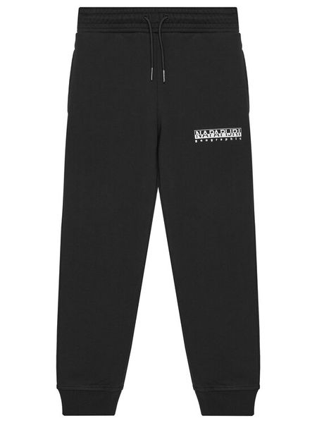 Napapijri Spodnie dresowe M-Gori NP0A891C M Czarny Regular Fit. Czarne spodnie dresowe chłopięce Napapijri, z bawełny. Za 129.99 zł.
