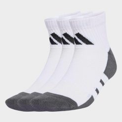 Skarpetki fitness ADIDAS 3 pary. Białe skarpetki damskie Adidas, bez wzorów. Za 49.99 zł.