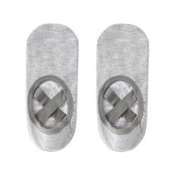 Skarpetki do jogi i pilatesu myga Gripped. Szare skarpetki damskie MYGA, bez wzorów. W wyprzedaży za 39.00 zł.