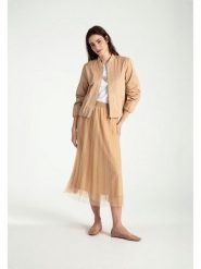 More & More Spódnica w kolorze beżowym rozmiar: 40. Brązowe spódnice damskie More & More, bez wzorów, midi. Za 104.99 zł.
