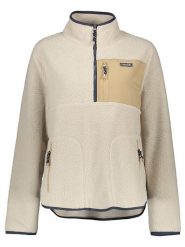 Sublevel Bluza polarowa w kolorze kremowym rozmiar: S. Brązowe bluzy damskie Sublevel, s, bez wzorów, z polaru, bez kaptura. Za 101.23 zł.