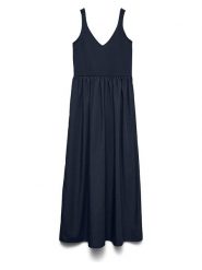 Vero Moda Sukienka w kolorze granatowym rozmiar: S. Niebieskie sukienki damskie Vero Moda, bez wzorów, bez ramiączek. Za 140.86 zł.