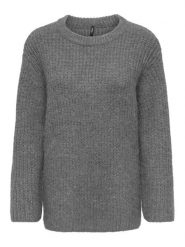 ONLY Sweter w kolorze szarym rozmiar: S. Szare swetry klasyczne damskie Only, s, bez kołnierzyka. Za 115.95 zł.