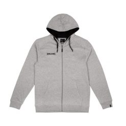 Bluza z kapturem i zamkiem błyskawicznym Spalding Flow. Niebieskie bluzy damskie SPALDING, xl, bez wzorów, z materiału, z kapturem. Za 171.55 zł.