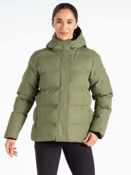 Dare 2b Kurtka pikowana "Entrusted" w kolorze khaki rozmiar: 38. Brązowe kurtki damskie Dare 2b, bez wzorów, bez kaptura. Za 245.96 zł.