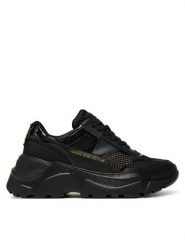Versace Jeans Couture Sneakersy 79VA3SC4 ZSC79 899 Czarny. Czarne obuwie sportowe damskie Versace Jeans Couture, z jeansu, bez zapięcia. Za 679.99 zł.