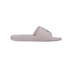 Klapki damskie Nike Benassi Jdi. Czerwone klapki damskie Nike, bez wzorów, z dzianiny, bez obcasa, bez zapięcia. Za 234.00 zł.