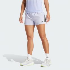 Szorty Own the Run CLIMACOOL Colorblock. Fioletowe obuwie sportowe damskie Adidas, bez zapięcia, do biegania. W wyprzedaży za 107.40 zł.