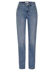 Relaxed by TONI Dżinsy "Liv" - Slim fit - w kolorze niebieskim rozmiar: W48. Niebieskie jeansy damskie Relaxed by TONI, z podwyższonym stanem. Za 100.99 zł.