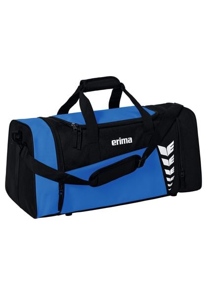 Torba sportowa Erima Six Wings. Czarne torby sportowe Erima, bez wzorów, z poliesteru. Za 119.99 zł.