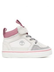 Timberland Sneakersy Sone Jump TB0A27WHEWG1 Biały. Białe buty sportowe dziewczęce Timberland, bez wzorów, ze skóry, bez zapięcia. Za 209.99 zł.
