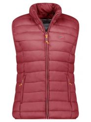 Geographical Norway Kamizelka pikowana "Vatikolor" w kolorze ciemnofioletowym rozmiar: XXL. Różowe kamizelki damskie Geographical Norway, xxl, bez wzorów, bez kaptura. Za 101.47 zł.