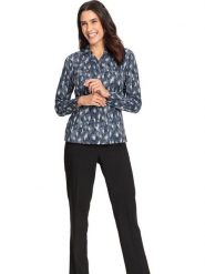 WITT WEIDEN Bluzka w kolorze niebieskim rozmiar: 46. Niebieskie bluzki damskie WITT WEIDEN, bez wzorów, bez kołnierzyka, bez ramiączek. Za 34.69 zł.