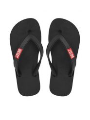 Diesel Japonki Sa-Rio W Y03602 PR205 T8013 Czarny. Czarne klapki damskie Diesel, bez wzorów, z tworzywa sztucznego, bez obcasa, bez zapięcia. Za 229.99 zł.