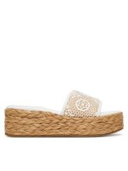 Guess Espadryle FLJBIA FAL04 Biały. Białe espadryle damskie Guess, z aplikacjami, z materiału, bez obcasa. Za 519.99 zł.