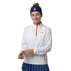 Damska lekka kurtka tenisowa Siroko Dink-W White. Białe kurtki damskie SIROKO, l, bez wzorów, z materiału, bez kaptura. Za 211.00 zł.