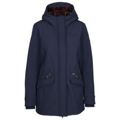 Trespass Anza - Damska kurtka softshellowa Navy Marl. Czarne kurtki sportowe damskie Trespass, bez wzorów, z softshellu, bez kaptura. Za 309.35 zł.