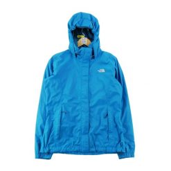 Kurtka przeciwwiatrowa damska The North Face HyVent mesh. Niebieskie kurtki damskie The North Face, m, bez wzorów, z materiału, bez kaptura. Za 173.28 zł.