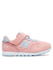 New Balance Sneakersy YV373AM2 Różowy. Czerwone buty sportowe dziewczęce New Balance, ze skóry, bez zapięcia. Za 209.99 zł.