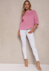 Jasnoniebieskie Jeansy Z Bawełny Typu Skinny Ozdobione Przetarciami Salliwen. Niebieskie jeansy damskie Renee, bez wzorów, z bawełny, z podwyższonym stanem. Za 89.99 zł.