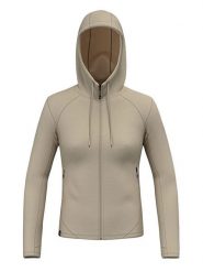 Salewa Kurtka funkcyjna "Fanes AM" w kolorze beżowym rozmiar: 36. Brązowe kurtki sportowe damskie Salewa, bez wzorów, bez kaptura. Za 589.95 zł.
