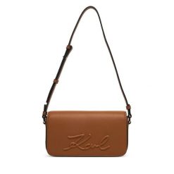 Torebka KARL LAGERFELD. Brązowe torebki klasyczne damskie KARL LAGERFELD, bez dodatków. Za 649.99 zł.