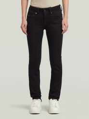 G-Star Dżinsy - Regular fit - w kolorze czarnym rozmiar: W27/L30. Czarne jeansy damskie G-Star. Za 200.13 zł.