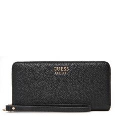 Duży Portfel Damski Guess. Czarne portfele damskie Guess, z aplikacjami. Za 289.99 zł.