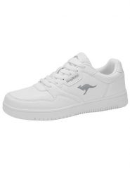 Kangaroos Sneakersy "Street" w kolorze białym rozmiar: 36. Białe obuwie sportowe damskie KangaROOS, bez zapięcia. Za 96.60 zł.