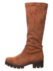 Gabor Kozaki w kolorze jasnobrązowym rozmiar: 39. Brązowe kozaki damskie Gabor, na zimę, bez obcasa, bez zapięcia. Za 242.13 zł.