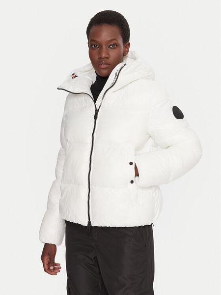 Save The Duck Kurtka zimowa D31989W LOVE21 Biały Regular Fit. Białe kurtki damskie Save the duck, na zimę, bez wzorów, z syntetyku, bez kaptura. Za 979.00 zł.