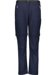 Regatta Spodnie funkcyjne Zipp-Off "Xert III" w kolorze granatowym rozmiar: 42. Niebieskie spodnie dresowe damskie Regatta, bez wzorów, z materiału, outdoorowe. Za 126.45 zł.