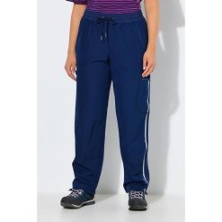 Damskie Funkcyjne spodnie dresowe hydrofobowy powerstretch. Niebieskie spodnie dresowe damskie Ulla Popken, plus size, bez wzorów, z dresówki. Za 279.99 zł.