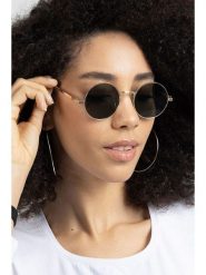 Lucky Bees Damskie okulary przeciwsłoneczne w kolorze złoto-czarnym rozmiar: onesize. Czarne okulary przeciwsłoneczne damskie Lucky Bees. Za 60.95 zł.