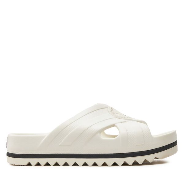 Klapki Converse. Brązowe klapki damskie Converse, bez wzorów, bez obcasa, bez zapięcia. Za 279.99 zł.