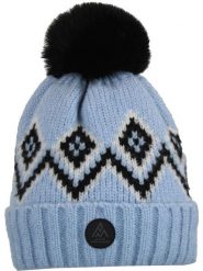 Peak Mountain Czapka "Monceau" w kolorze niebieskim rozmiar: onesize. Niebieskie czapki damskie Peak Mountain, bez wzorów, ze splotem. Za 60.99 zł.