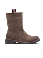 Foreverfolie Botki w kolorze brązowym rozmiar: 38. Brązowe botki damskie Foreverfolie, eleganckie, bez obcasa, bez zapięcia. Za 152.99 zł.