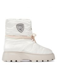 Blauer Śniegowce F3BLANCA02/DOW Biały. Białe śniegowce damskie Blauer, z materiału. Za 799.99 zł.